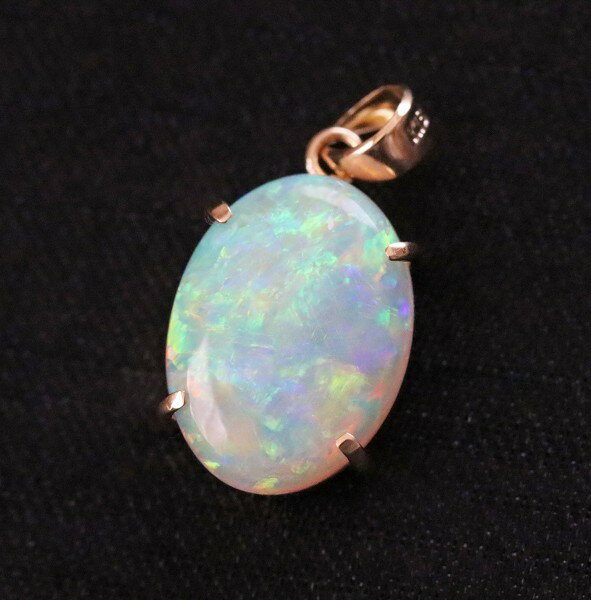 楽天市場】k18 ペンダントトップ（種類（宝石）オパール）の通販