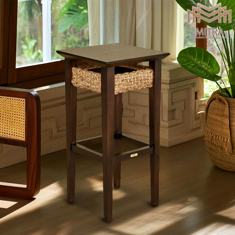 楽天市場】アジアン家具 ウォーターヒヤシンス サイドテーブルの通販