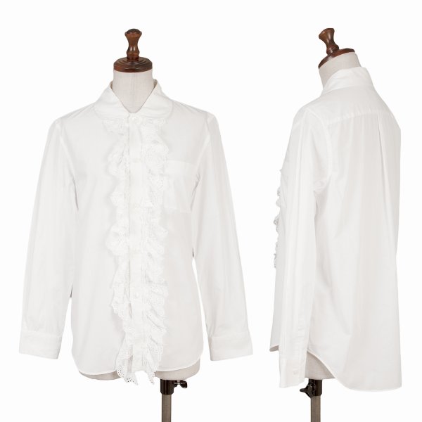 楽天市場】フリル ブラウス（ブランドコムデギャルソン）の通販