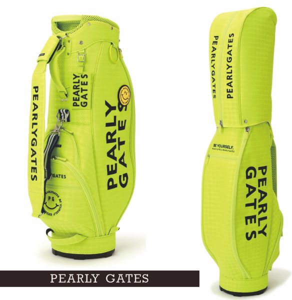 楽天市場】パーリーゲイツ キャディバッグ（カラーグリーン）の通販