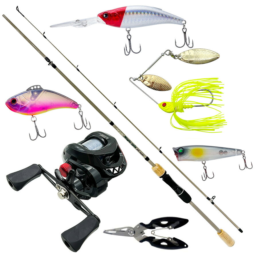 楽天市場】バス ベイトリール セット（ロッド・竿本体｜ロッド・竿