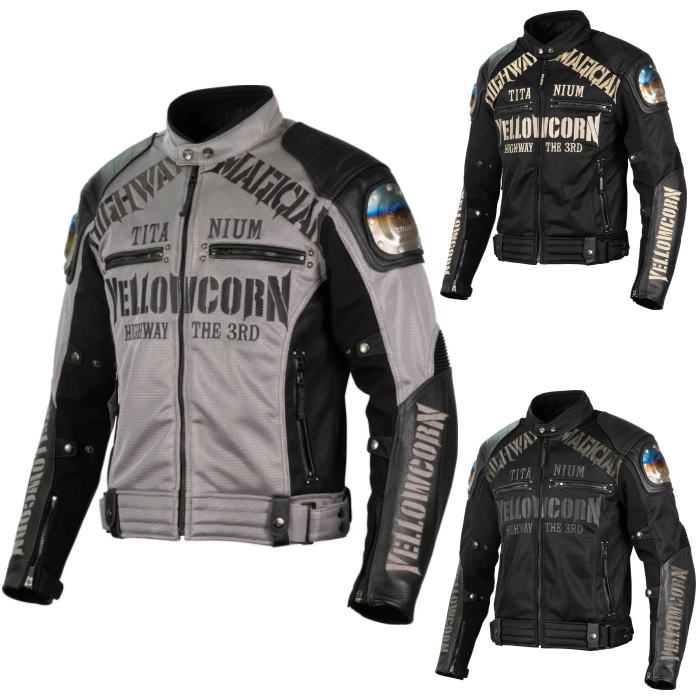 楽天市場】イエローコーン ジャケット（サイズ（S/M/L）LL）（バイク