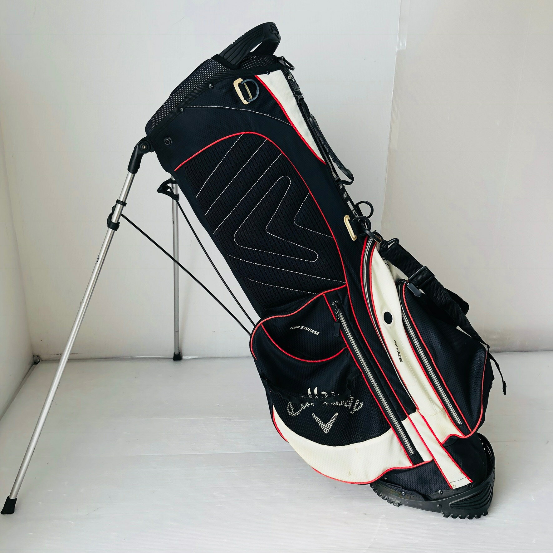 キャロウェイ キャディバック レッドチェック 8型 Callaway