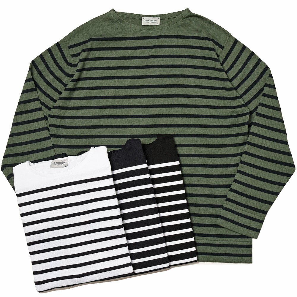 楽天市場】ボーダー ニット（ブランドジョン スメドレー）（メンズ