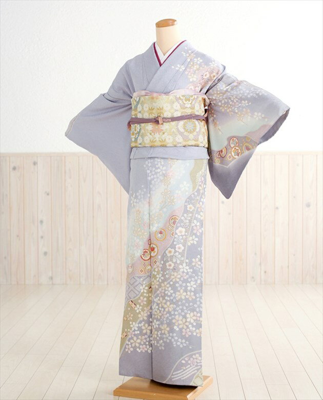 楽天市場】訪問着 藤色の通販