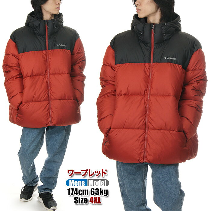 楽天市場】コロンビア ダウンジャケット（カラーレッド）（アウトドア