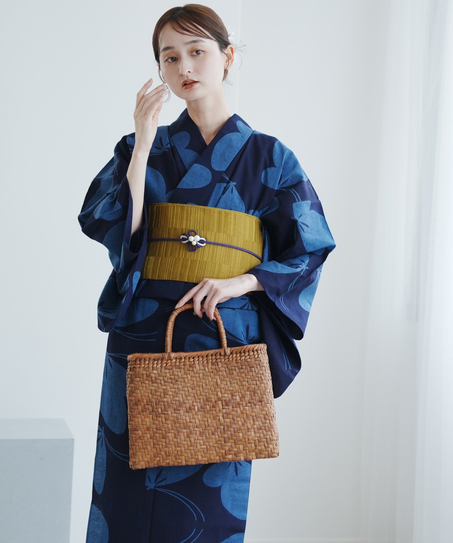 楽天市場】本 藍染 浴衣の通販