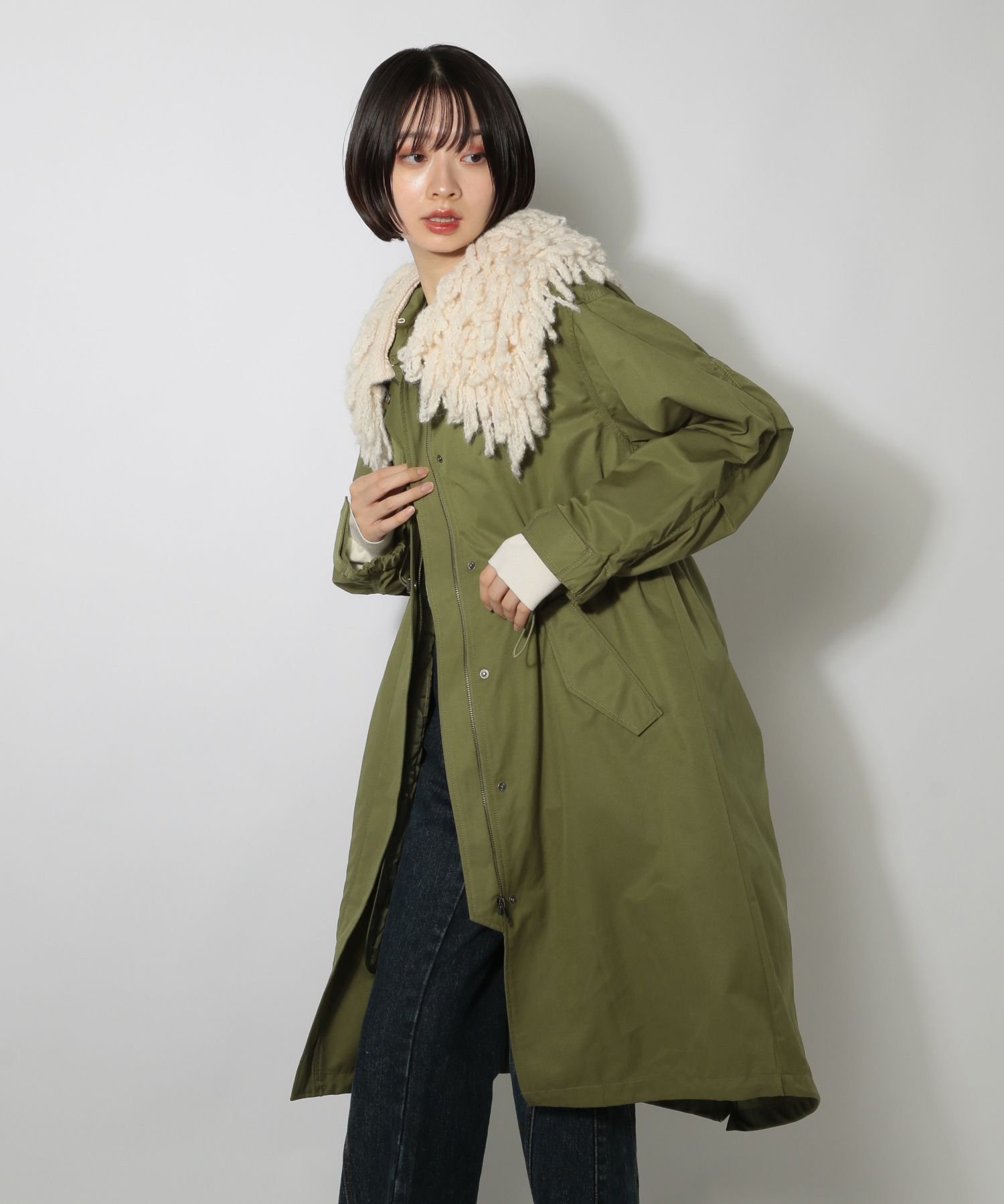 楽天市場】メルシーボークー モッズコートの通販