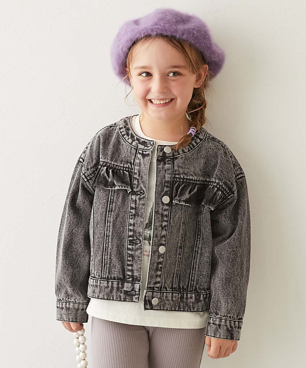 楽天市場】デニムジャケット（キッズ・ベビー・マタニティ）の通販