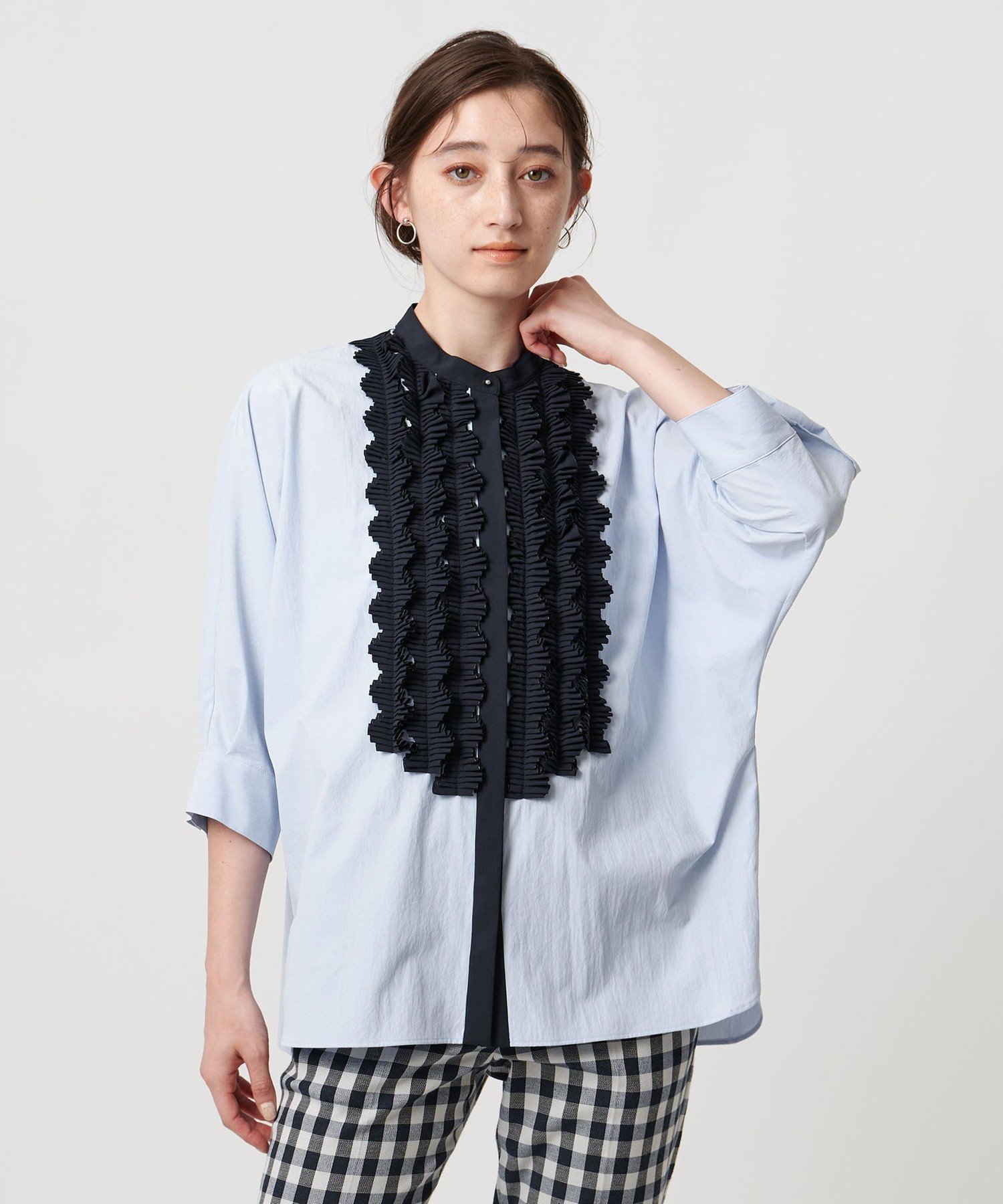 楽天市場】フリル ブラウス（ブランドユナイテッドアローズ）の通販