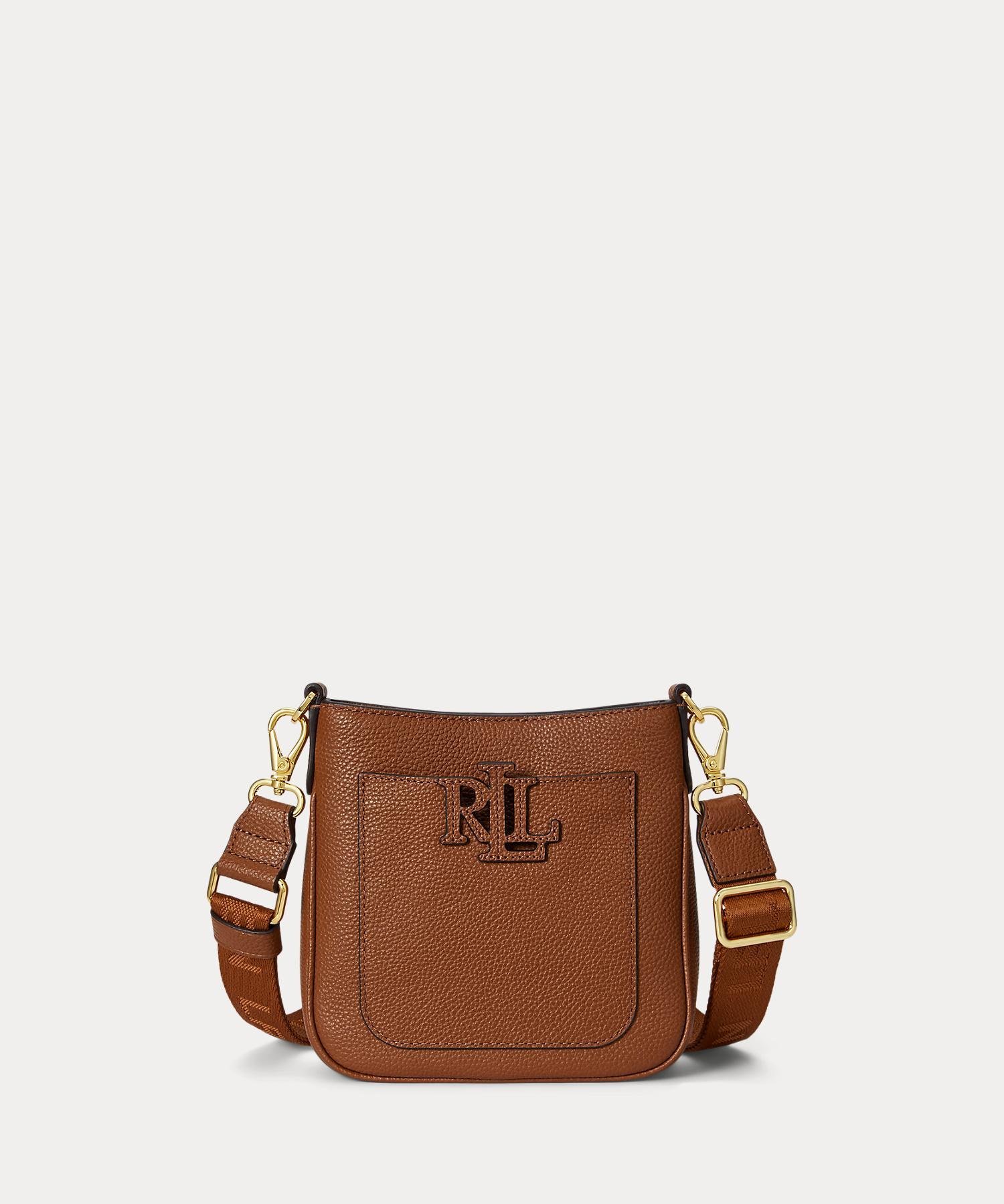 ラルフローレン シボ革 メッセンジャーバッグ ショルダーバッグ