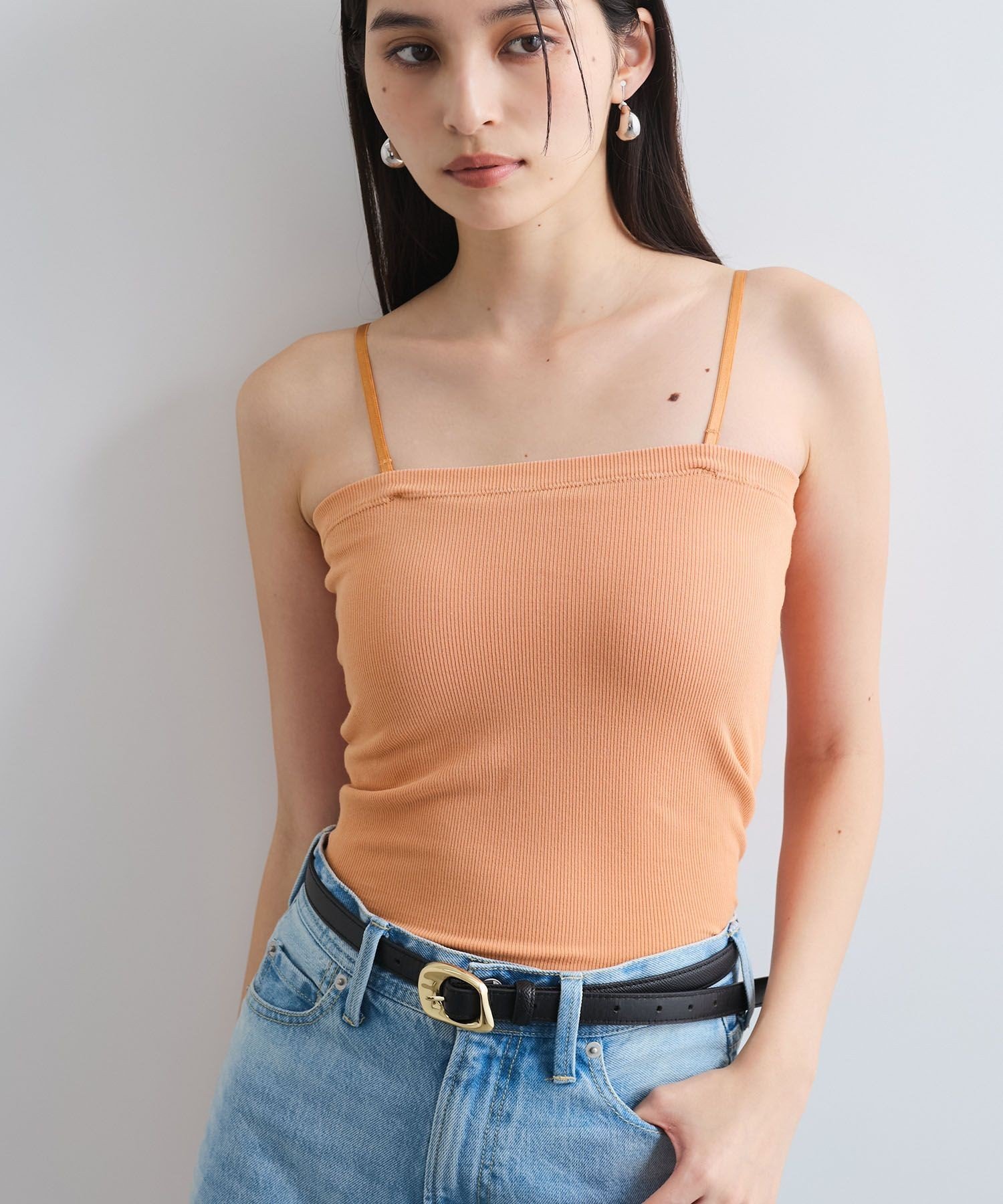 楽天市場】キャミソール（カラーオレンジ）（キャミソール｜トップス