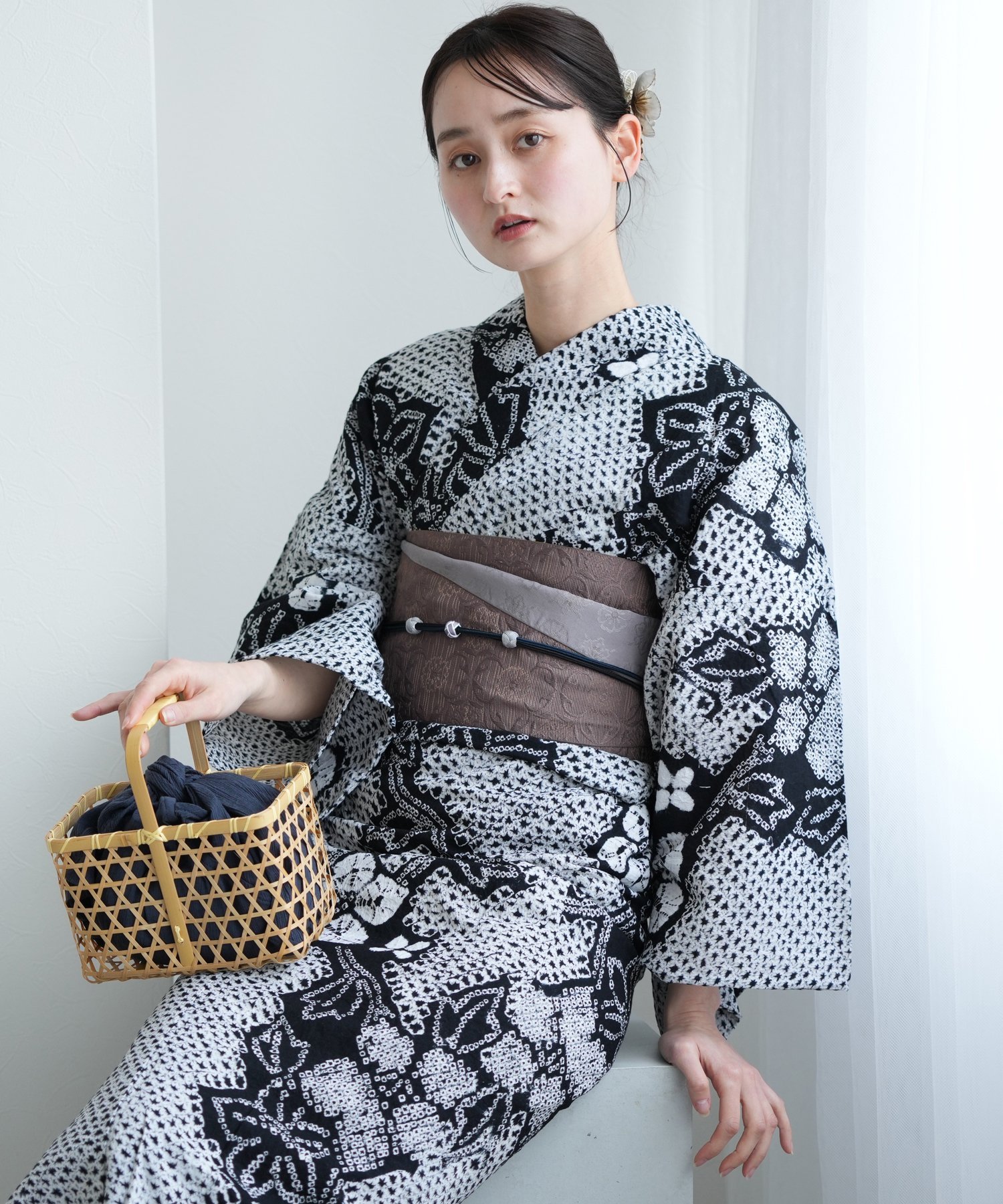 楽天市場】花柄 有松絞り 浴衣の通販