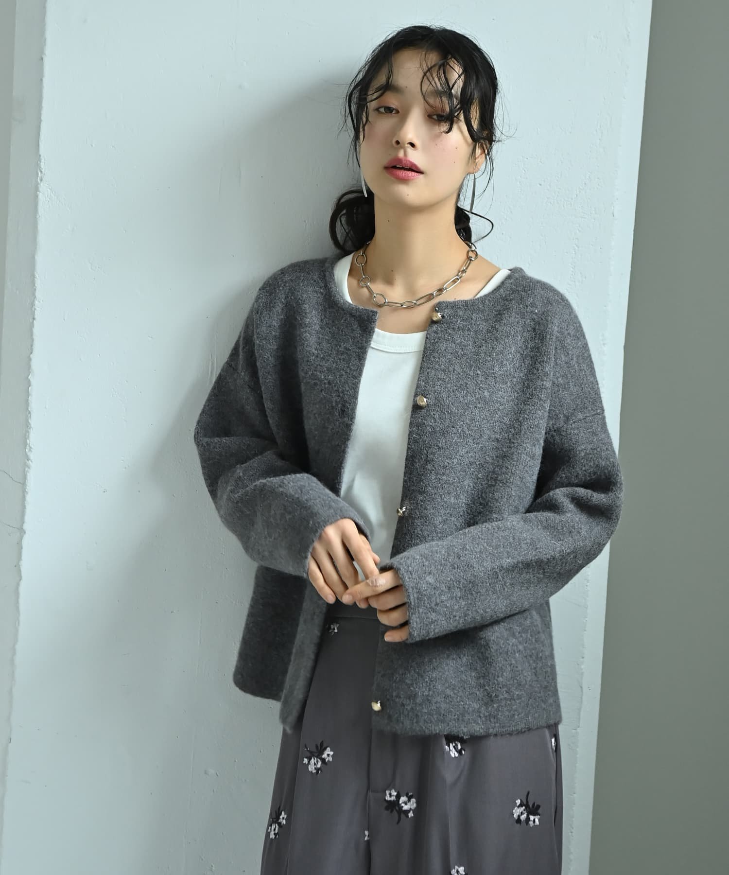 楽天市場】ノーカラーゴールドボタンの通販