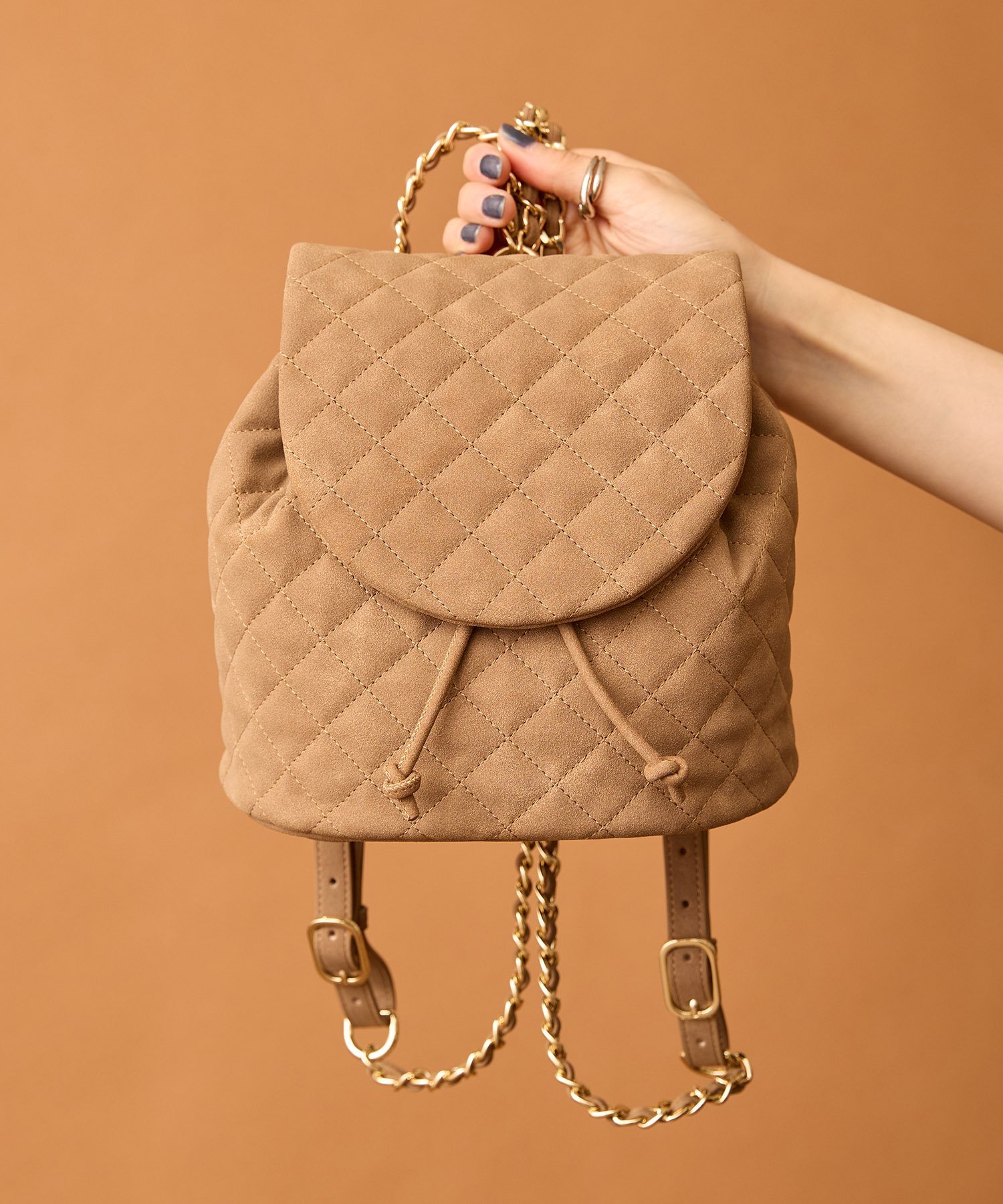 楽天市場】リュック キルティング チェーンの通販