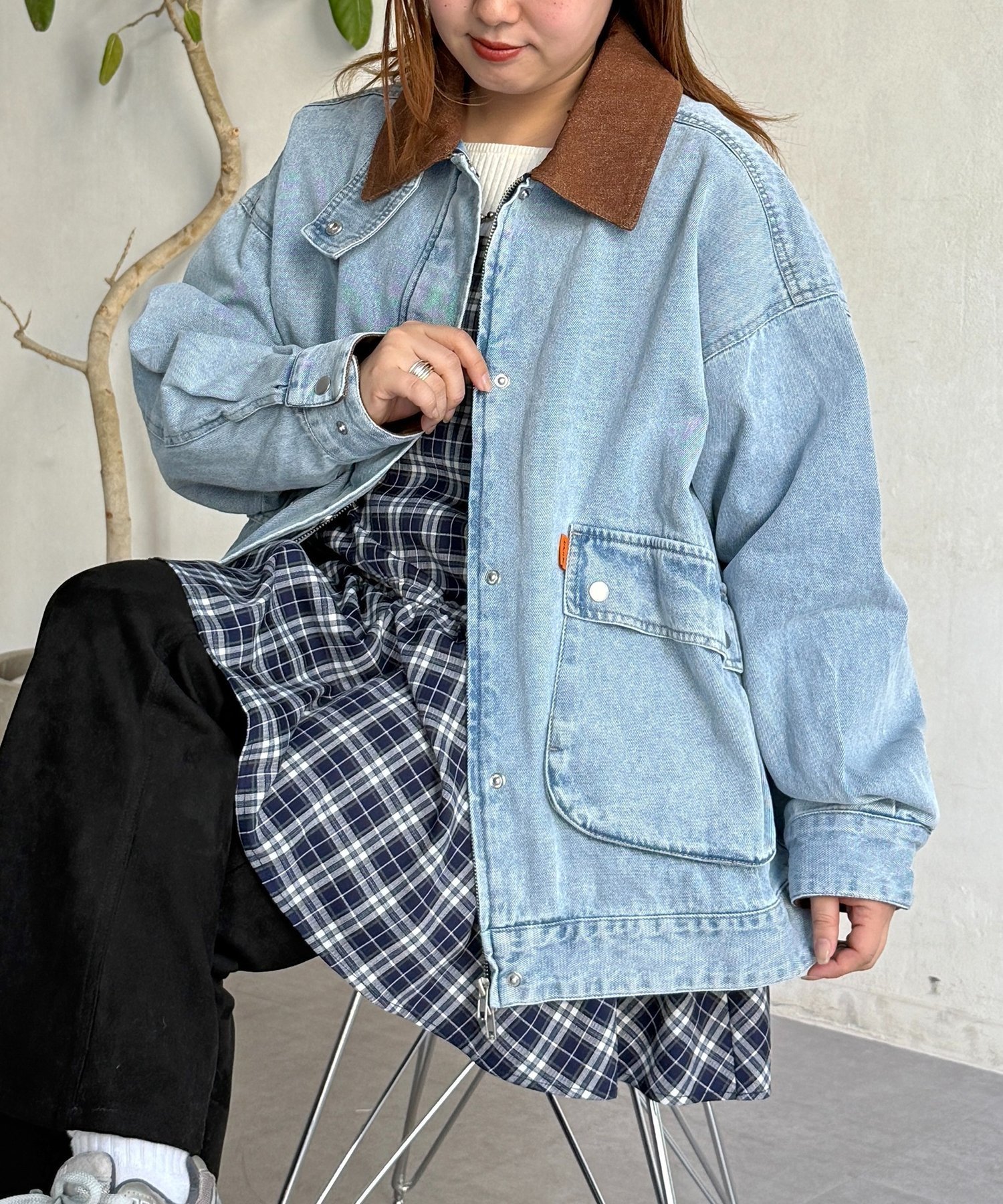 楽天市場】ハンティングジャケット（カラーブルー）（レディース