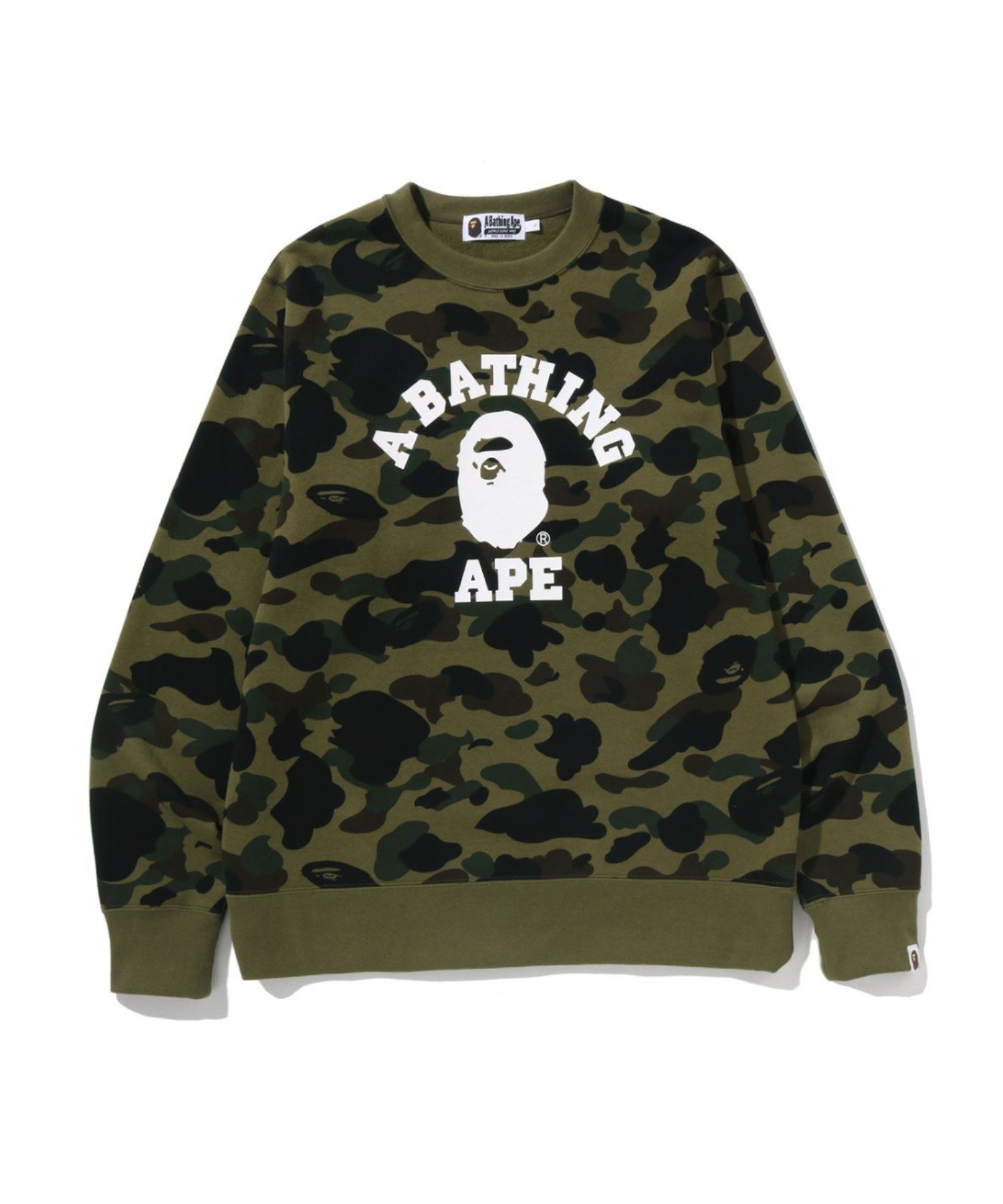 楽天市場】A BATHING APE（カラーグリーン）（スウェット・トレーナー
