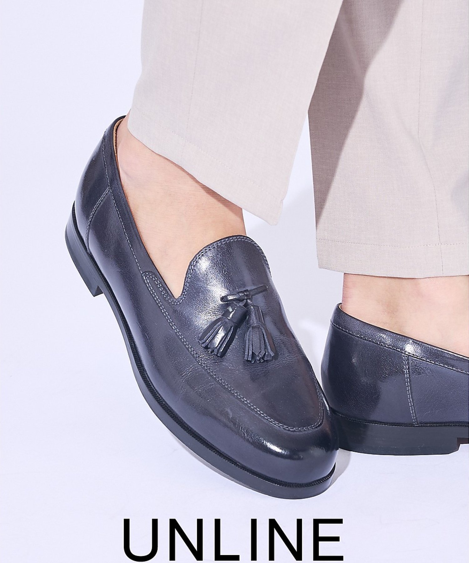 楽天市場】タッセルローファー（カラーネイビー）（メンズ靴｜靴）の通販