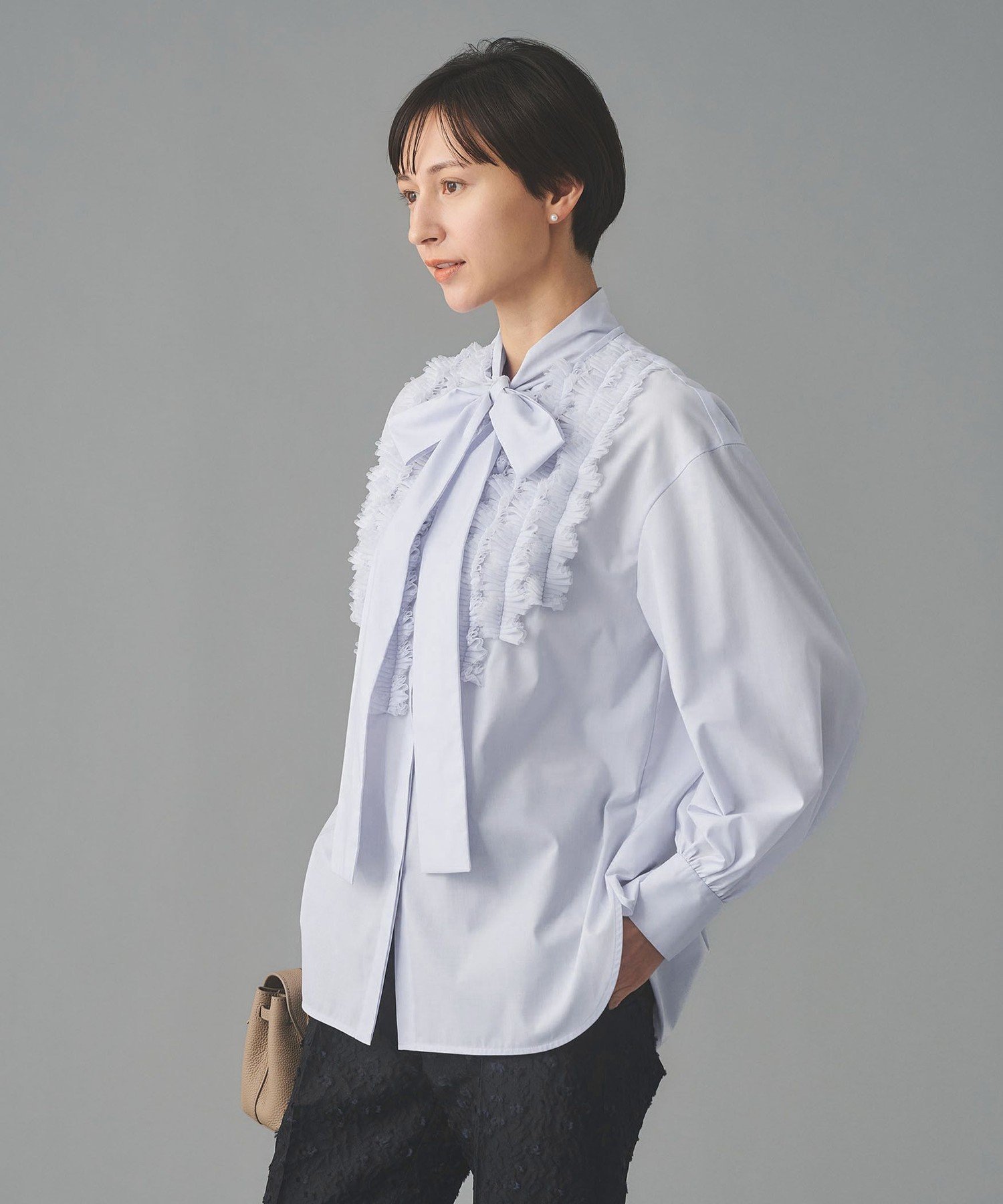 楽天市場】フリル ブラウス（ブランドユナイテッドアローズ）の通販