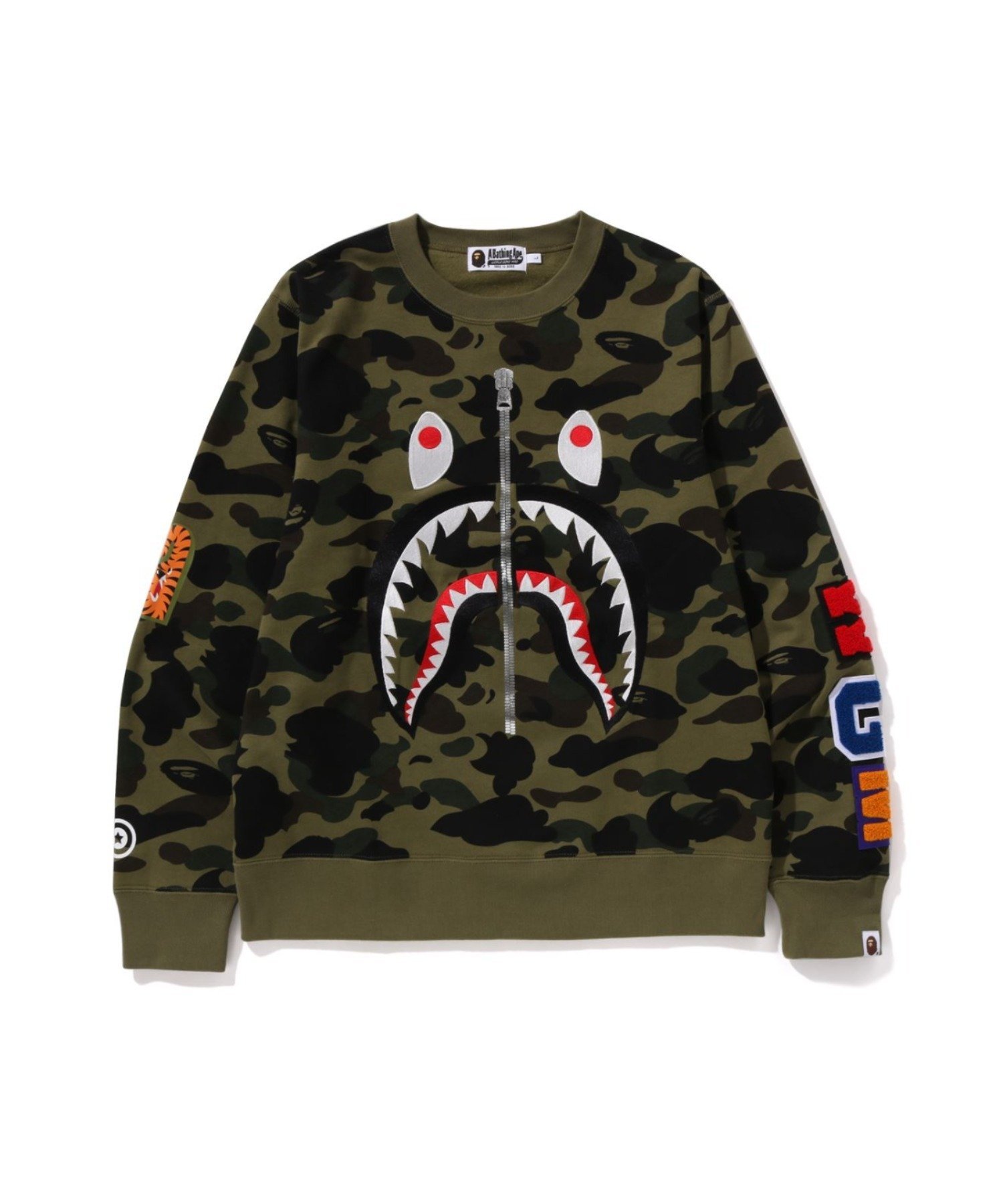 楽天市場】A BATHING APE（カラーグリーン）（スウェット・トレーナー