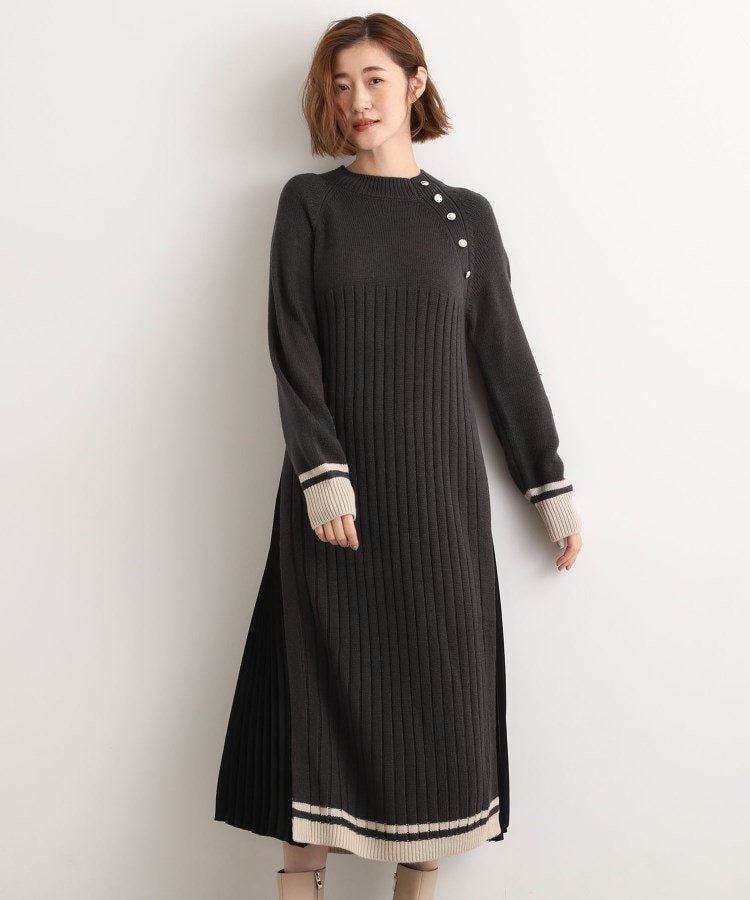 楽天市場】ワインレッド（ワンピース｜レディースファッション）の通販