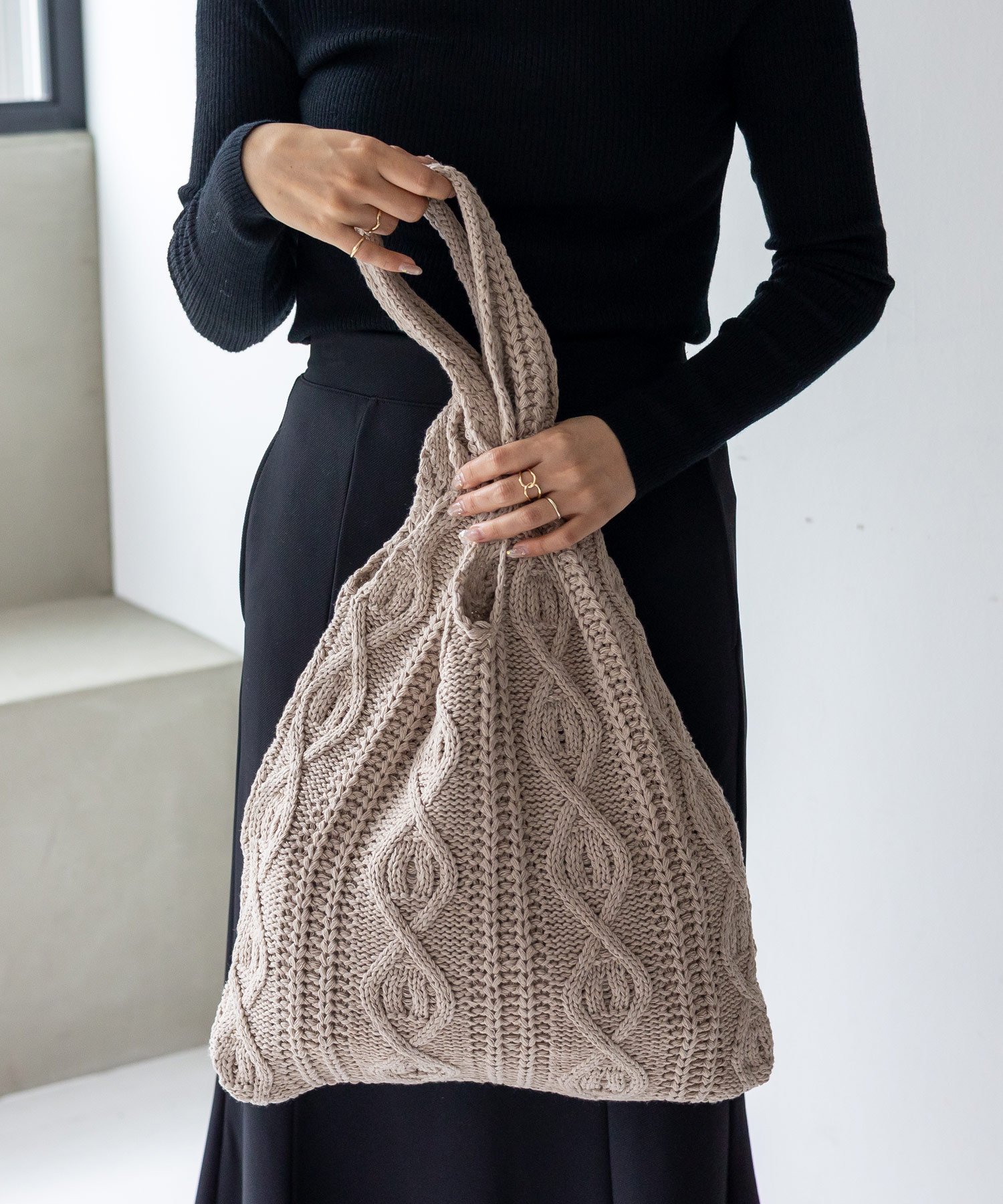 楽天市場】アラン ニットバックの通販