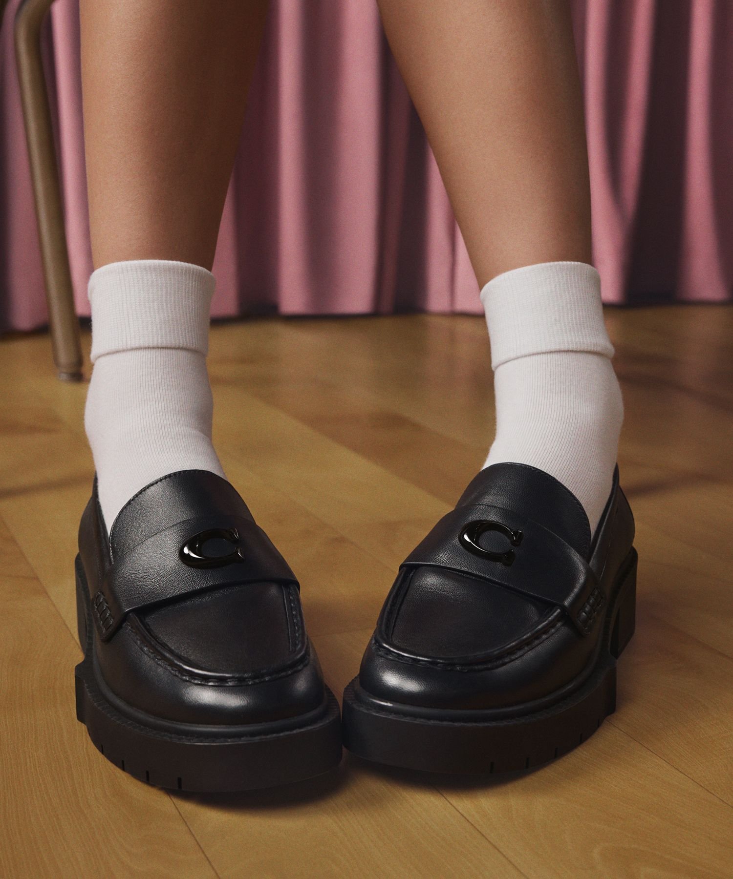 楽天市場】コーチ（ブランドコーチ）（ローファー｜レディース靴）：靴