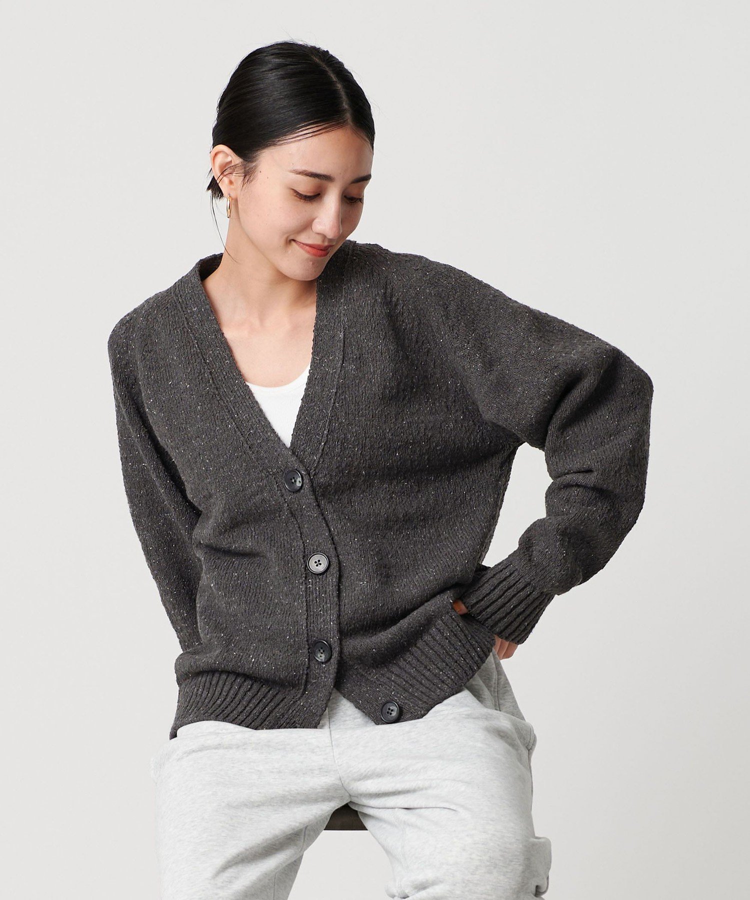 楽天市場】UNITED ARROWS（カラーグレー）（カーディガン・ボレロ