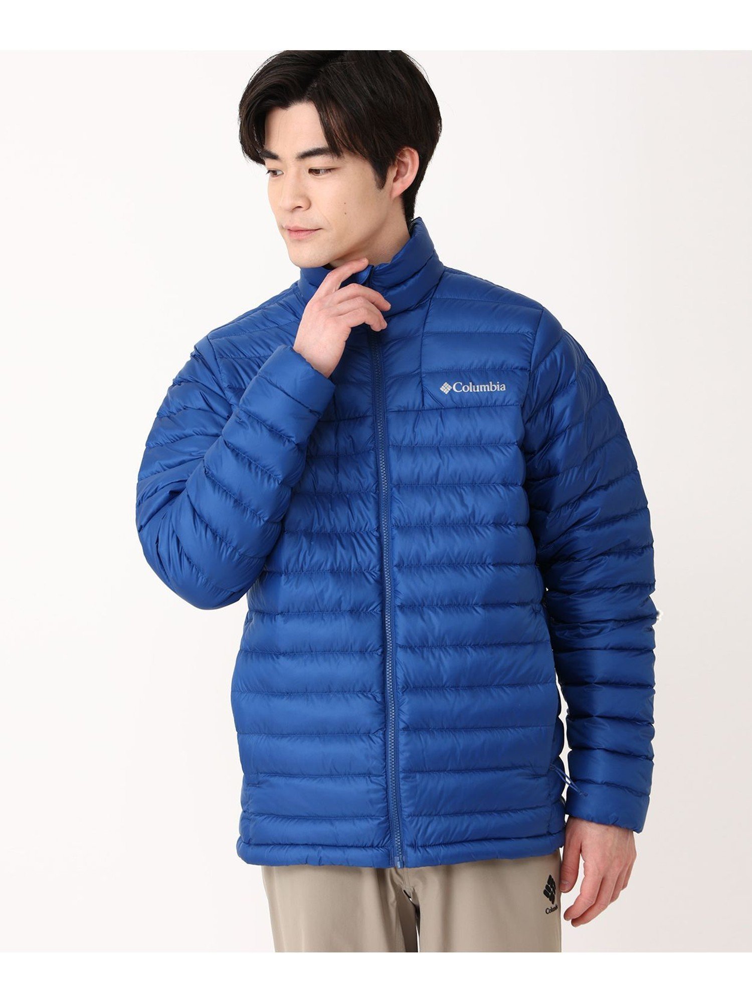 楽天市場】コロンビア ダウンジャケット l メンズ ネイビーの通販