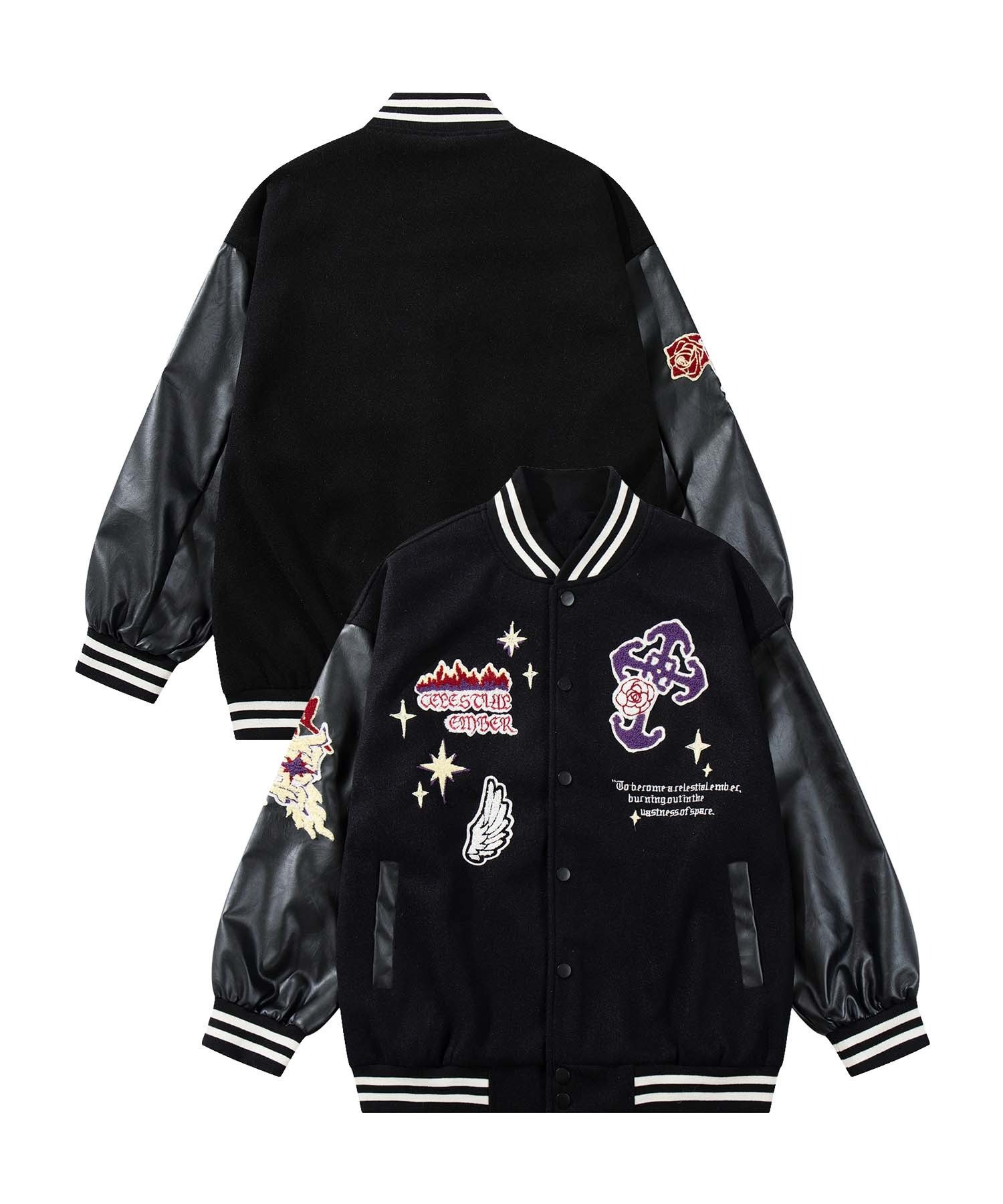 楽天市場】スタジャン（カラーホワイト）（メンズファッション）の通販