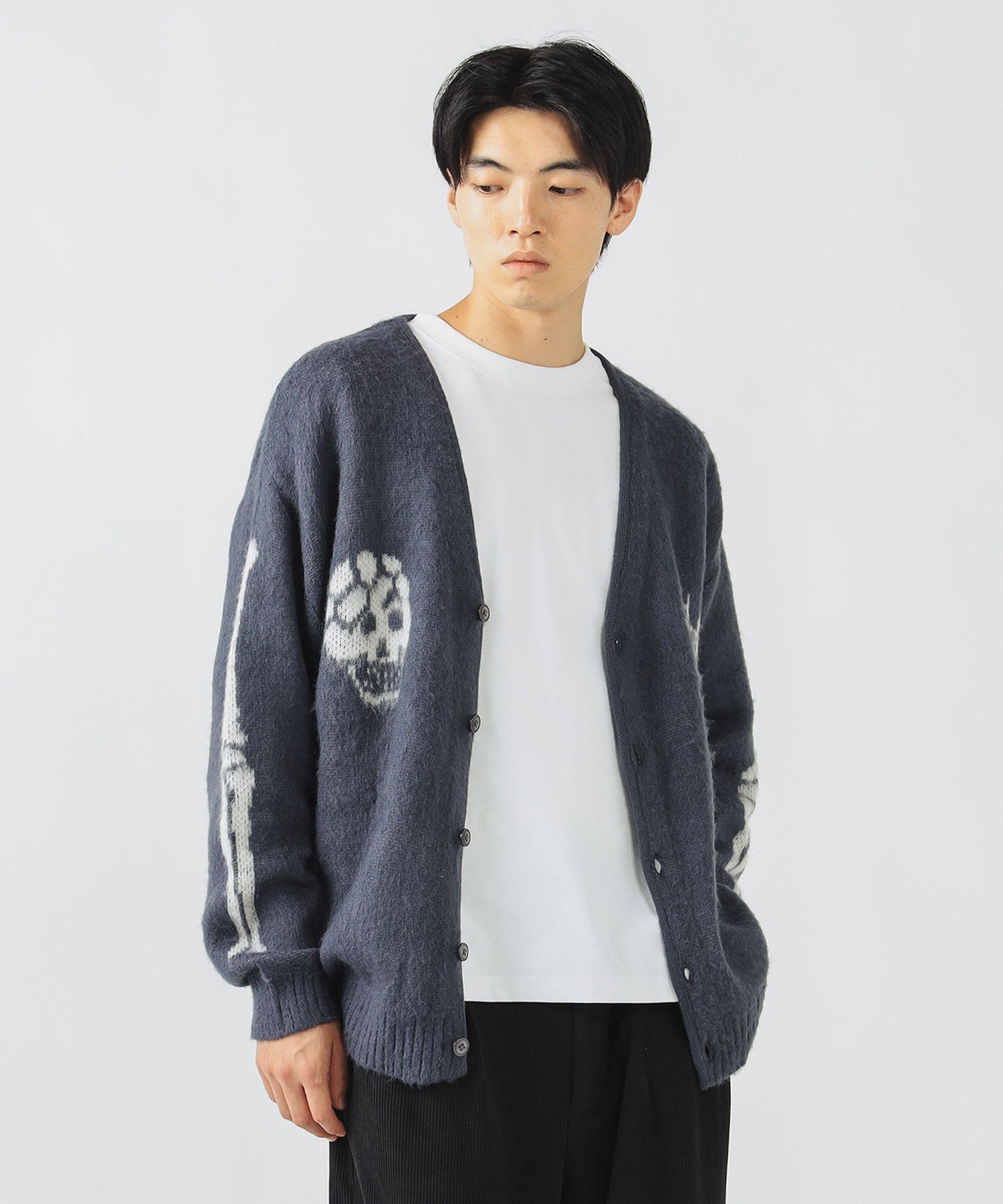 楽天市場】ニット・セーター（柄スカル）（トップス｜メンズ