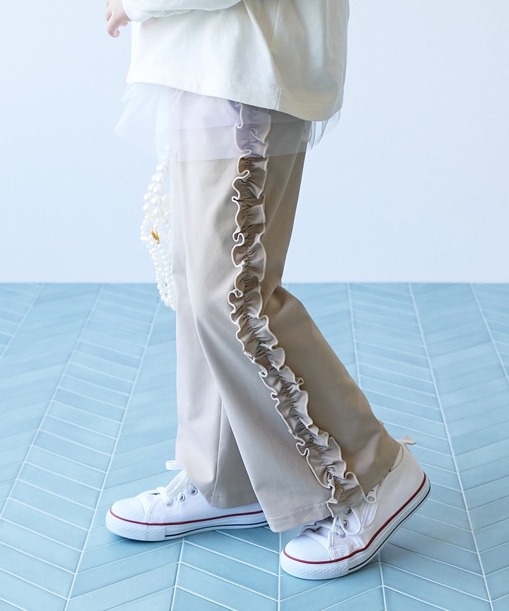 楽天市場】フリル（パンツ｜キッズファッション）：キッズ・ベビー