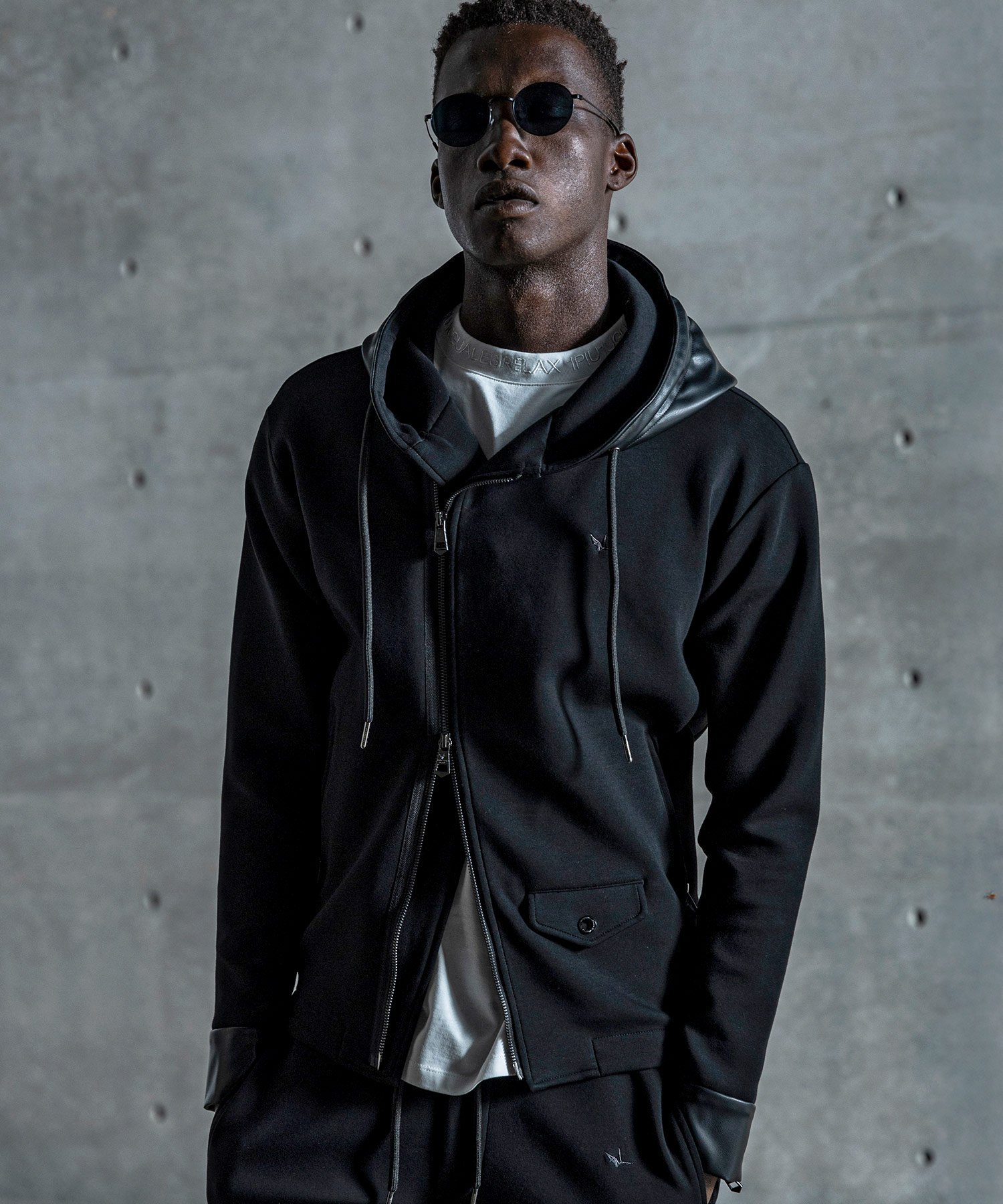 楽天市場】1piu1uguale3 relax バイカースウェットの通販