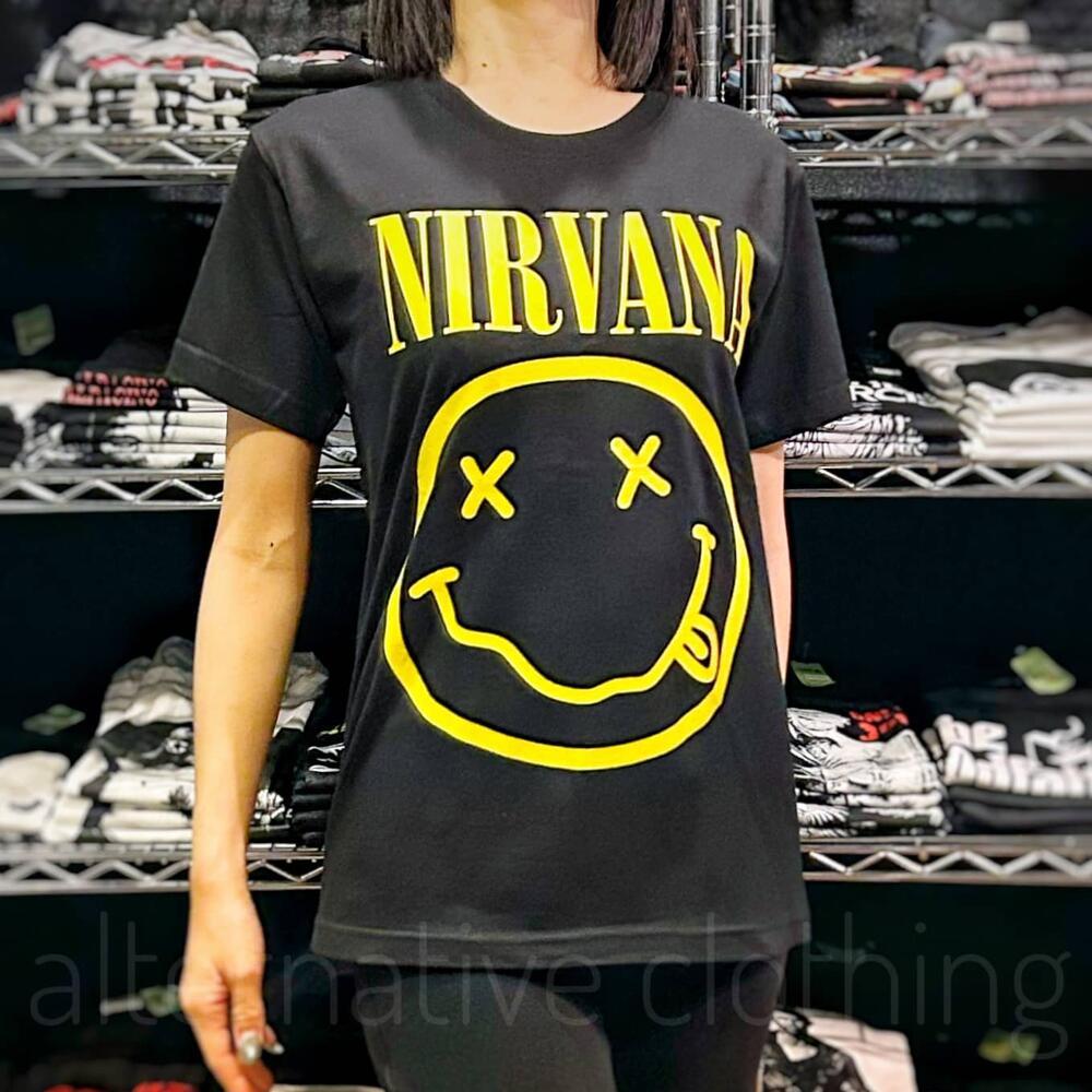 楽天市場】nirvana tシャツ スマイルの通販