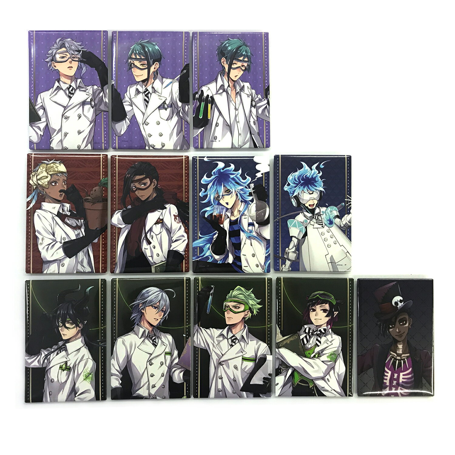 ツイステ イデア 缶バッジコレクション4 実験着 ツイステ イデア 缶