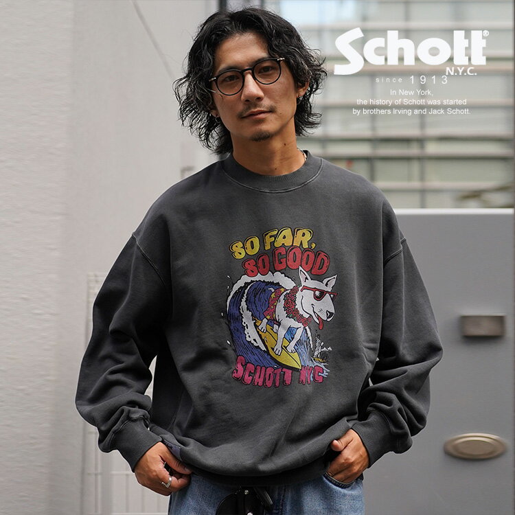 楽天市場】schott ショット（サイズ（S/M/L）M）（スウェット