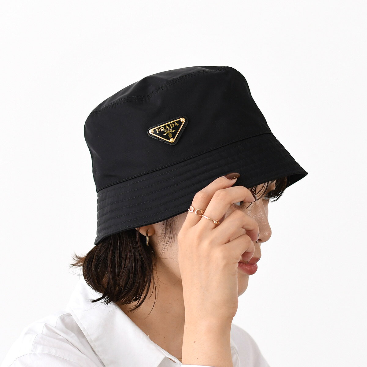 楽天市場】prada バケットハット lの通販