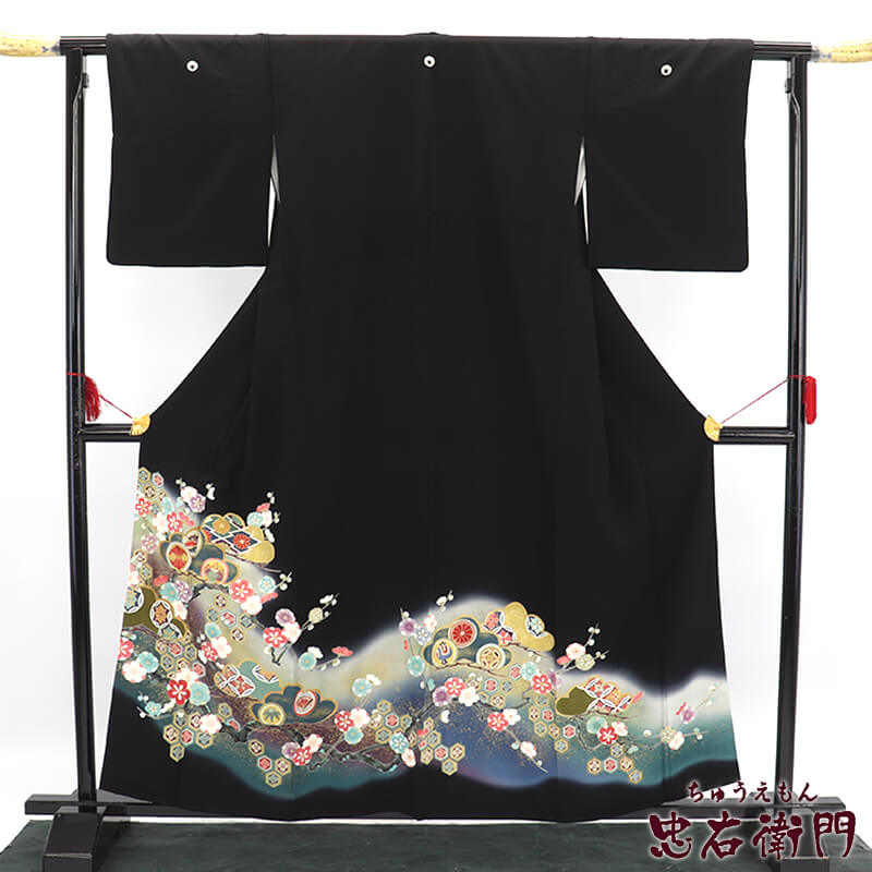 楽天市場】留袖 中古 下り藤の通販