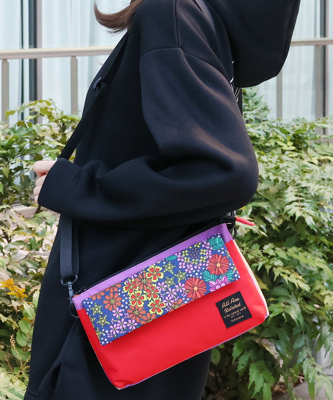 楽天市場】ショルダーバッグ（柄花・植物）の通販