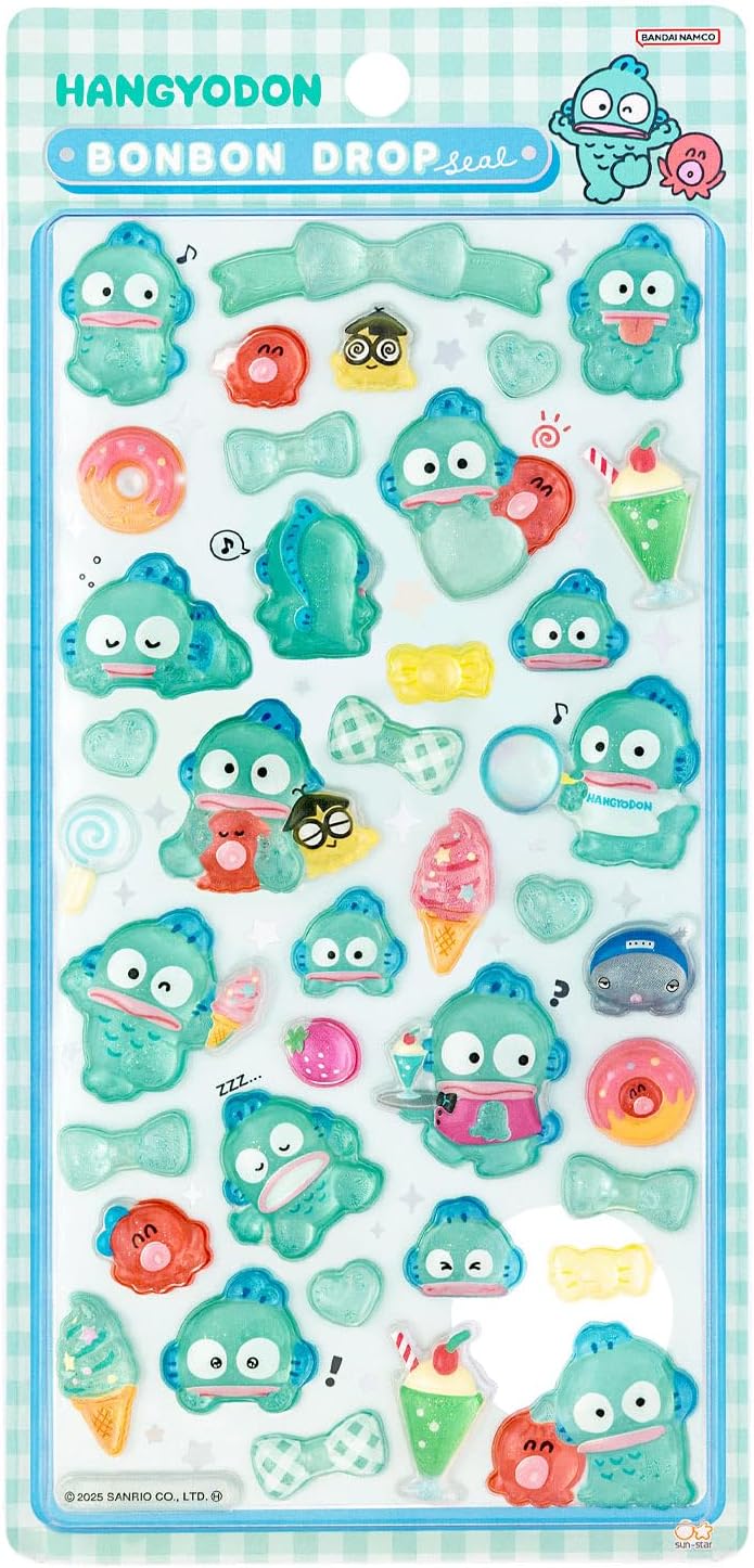 楽天市場】ボンボンドロップシール サンリオ 正規品の通販