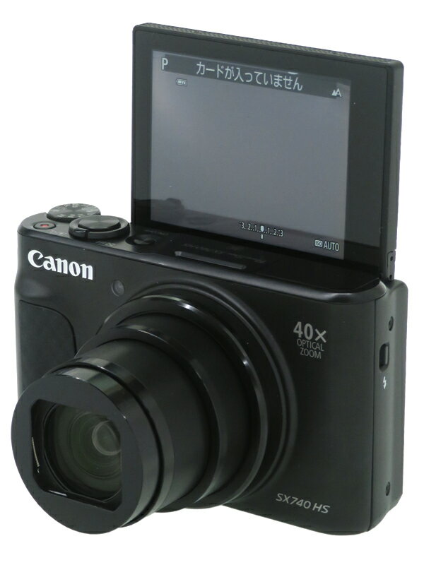 Canon】キヤノン『PowerShot SX740 HS ブラック』PSSX740HS(BK) 2018年