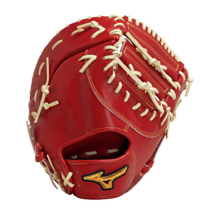 楽天市場】ミズノプロ ファースト ミット 硬式（カラーレッド）（野球