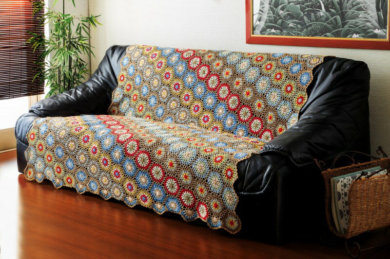 楽天市場】マルチカバー 手編みの通販