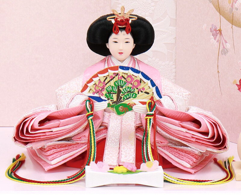 雛人形 ひな人形 雛 平飾り 親王飾り 雅泉作 雛爛漫 芥子親王 【2026