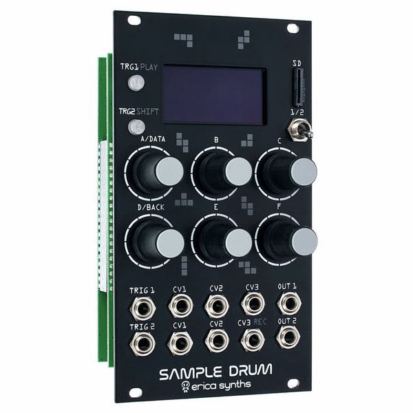 Erica Synths Sample Drum モジュラーシンセ Erica Synths Sample Drum