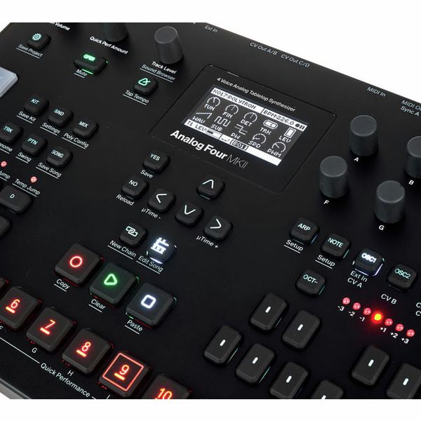 Elektron Analog Four MKII Black – United States