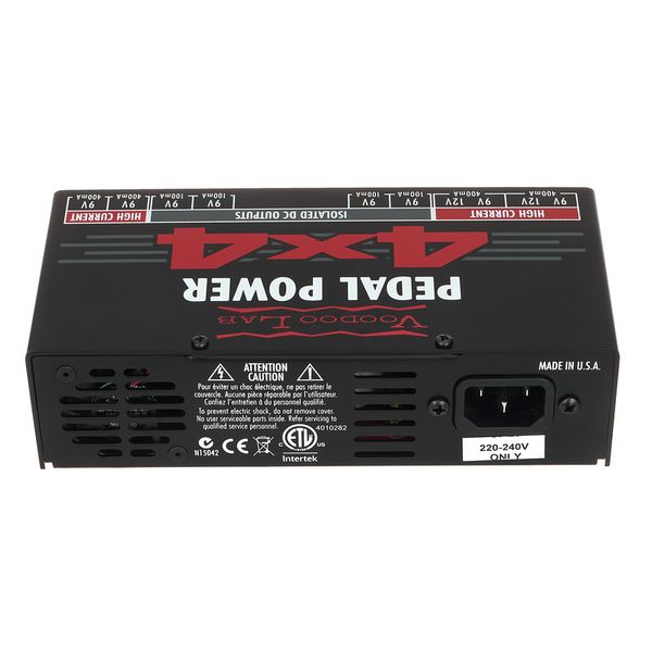 Voodoo Lab Pedal Power 4x4 – United States