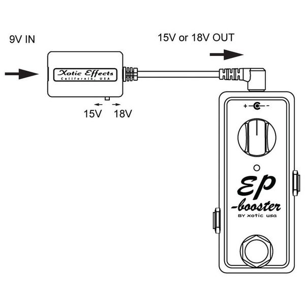 Xotic Voltage Doubler XVD-1 – United States