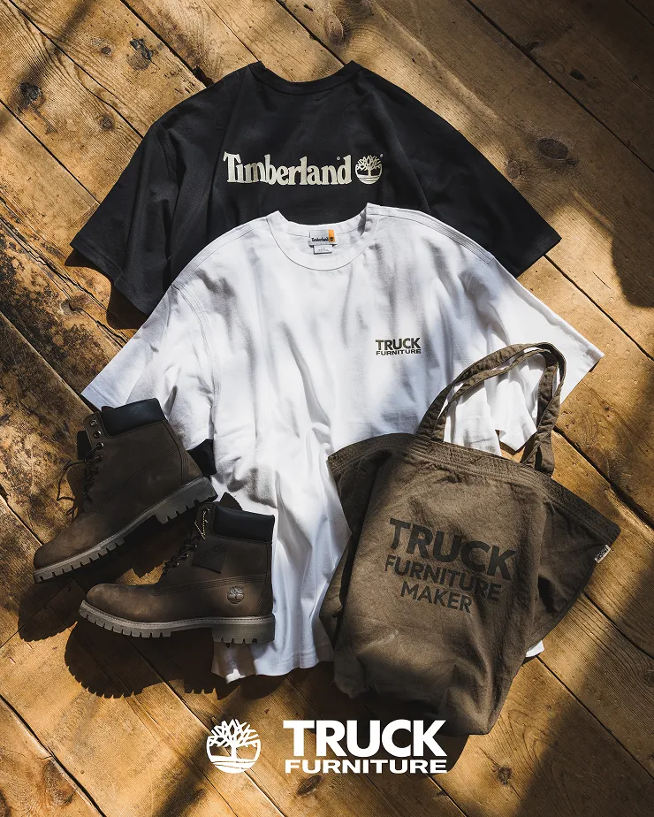 TimberlandとTRUCK FURNITURE (トラック ファニチャー) の