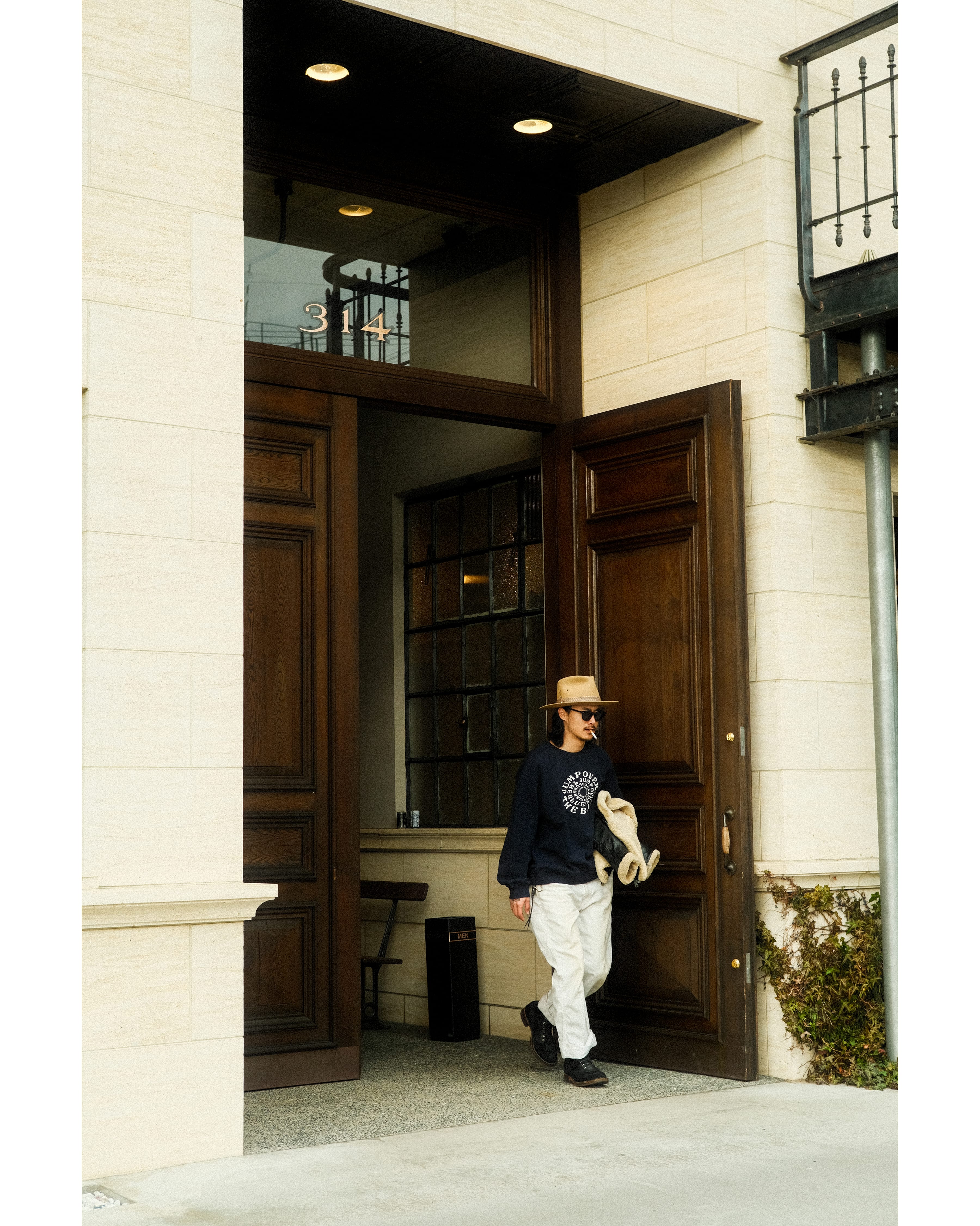 TATTOO STUDIO YAMADA × JOB314 Circle Sweat – TIME AFTER TIME